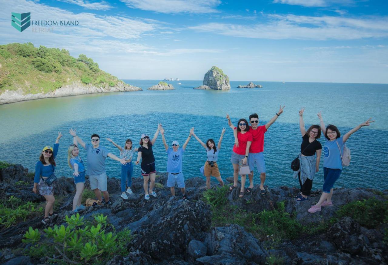 Catba Freedom Island Retreat Vandrerhjem Xuan Dam Eksteriør bilde